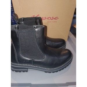 Vepose Women's 936 Lug Sole Platform Chelsea Ankle Boots Combat Fall Boot Sz 10